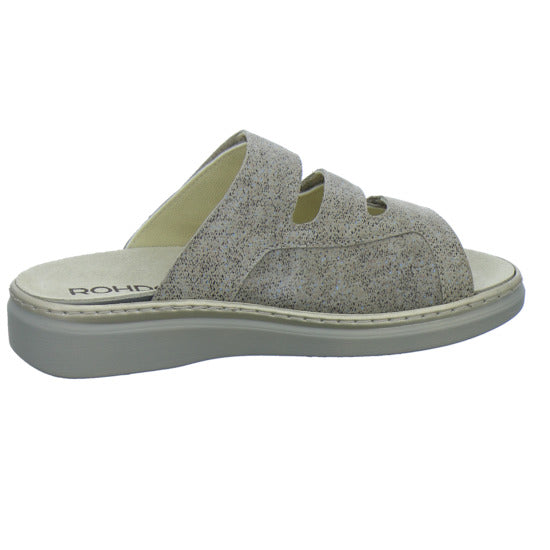 Rohde Pantoletten Damen taupe