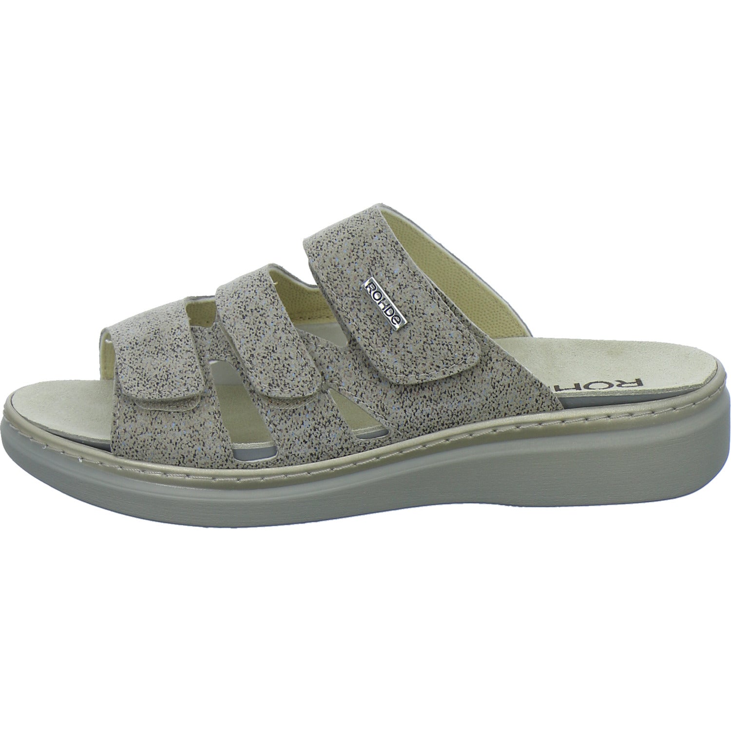 Rohde Pantoletten Damen taupe