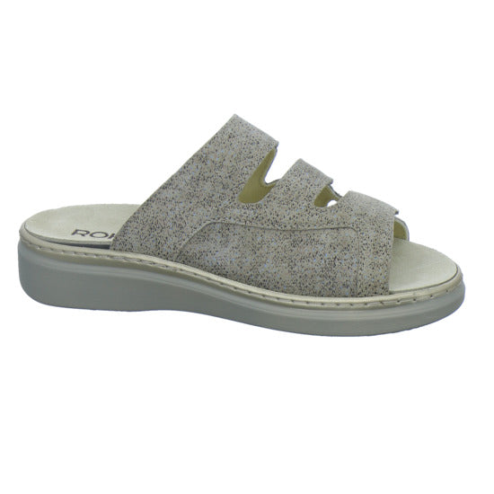 Rohde Pantoletten Damen taupe