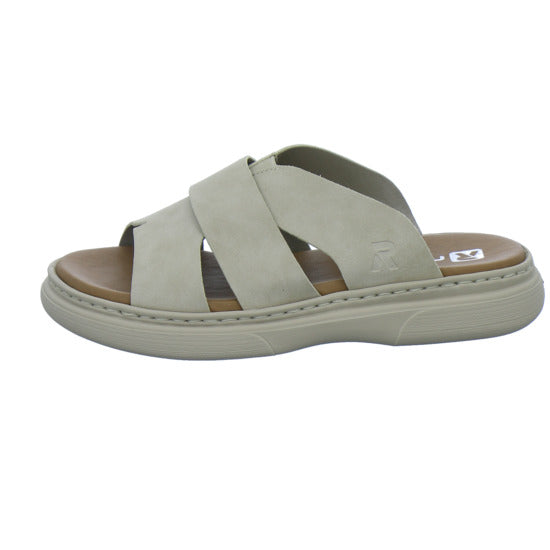 Rieker Pantoletten Damen taupe