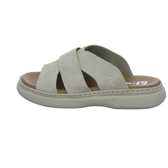 Rieker Pantoletten Damen taupe