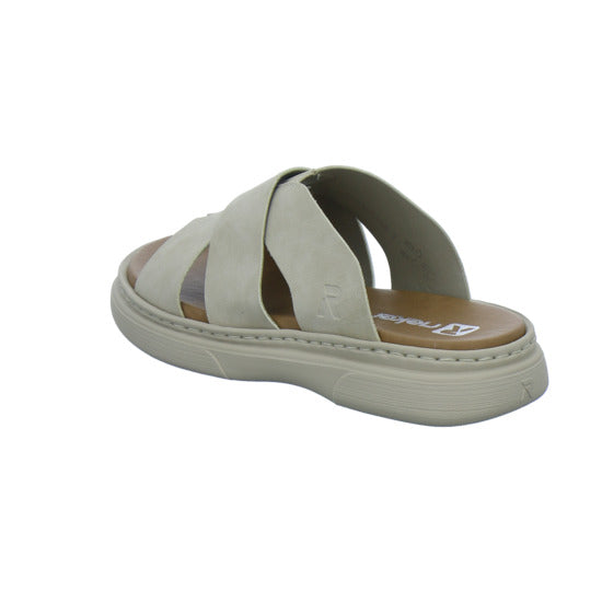 Rieker Pantoletten Damen taupe
