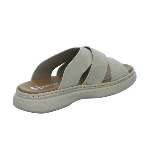 Rieker Pantoletten Damen taupe