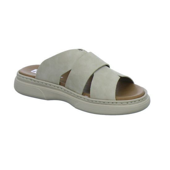 Rieker Pantoletten Damen taupe