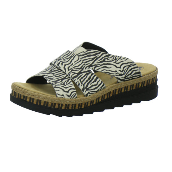 Rieker Pantoletten Damen animal