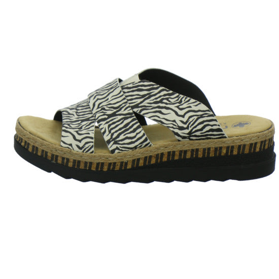 Rieker Pantoletten Damen animal