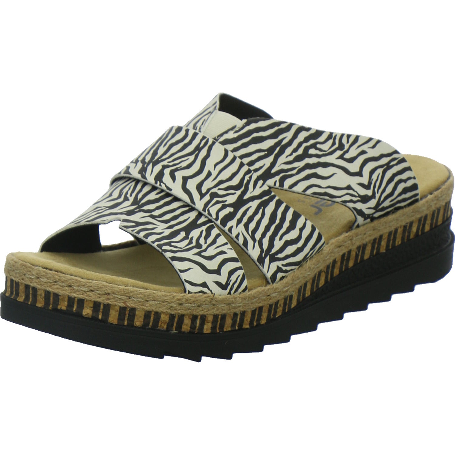 Rieker Pantoletten Damen animal