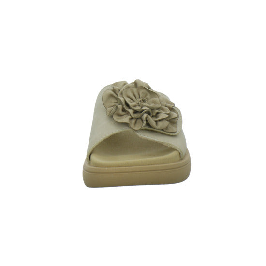 Rieker Pantoletten Beige - 360° Ansicht