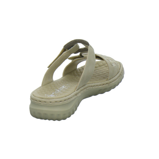 Rieker Pantoletten Beige - 360° Ansicht