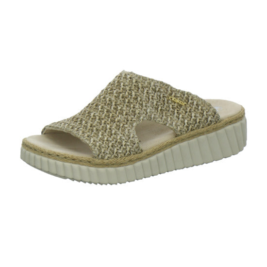 Rieker Pantoletten Damen Beige