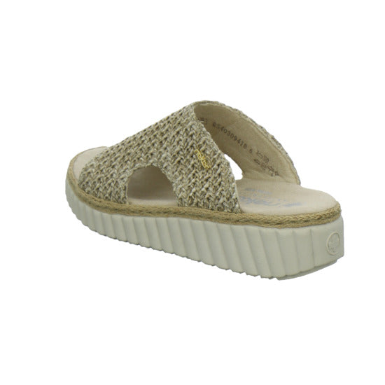 Rieker Pantoletten Damen Beige