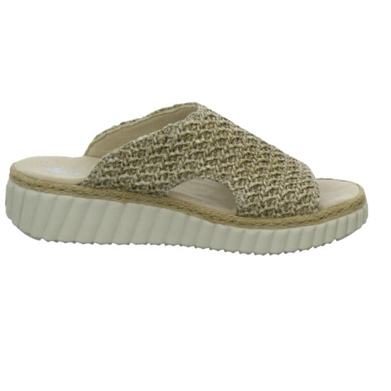 Rieker Pantoletten Damen Beige