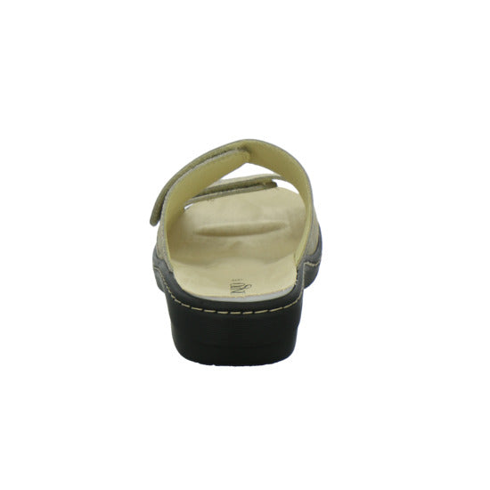 Longo Pantoletten Damen Beq-Pantl-Wörishf-30 Beige-kombi