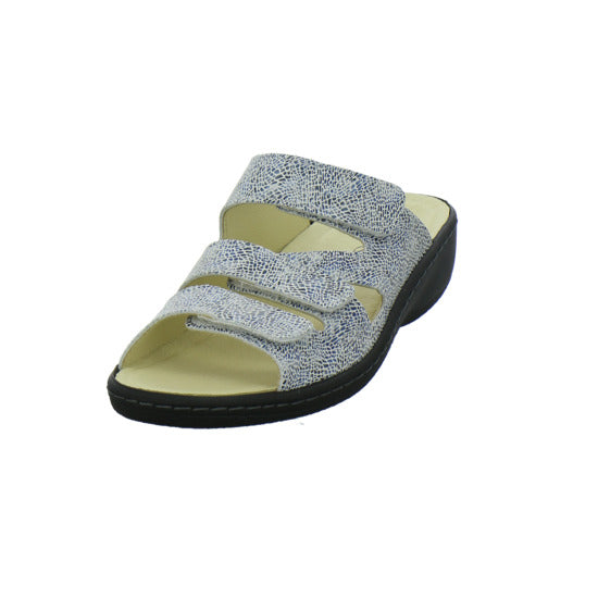 Longo Pantoletten Weiß-kombi