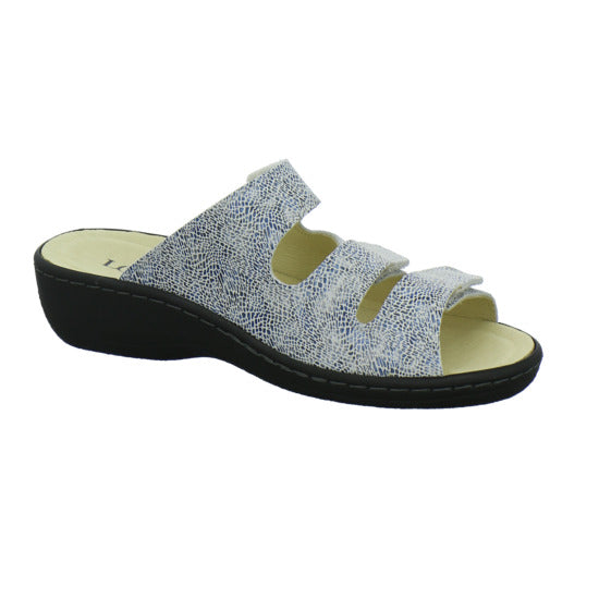 Longo Pantoletten Weiß-kombi