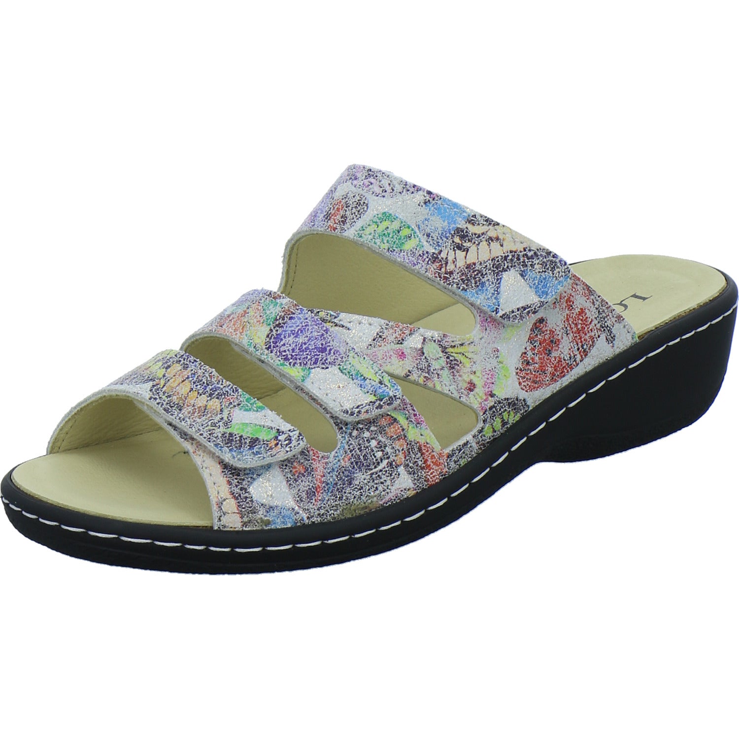 Longo Pantoletten Damen Multi