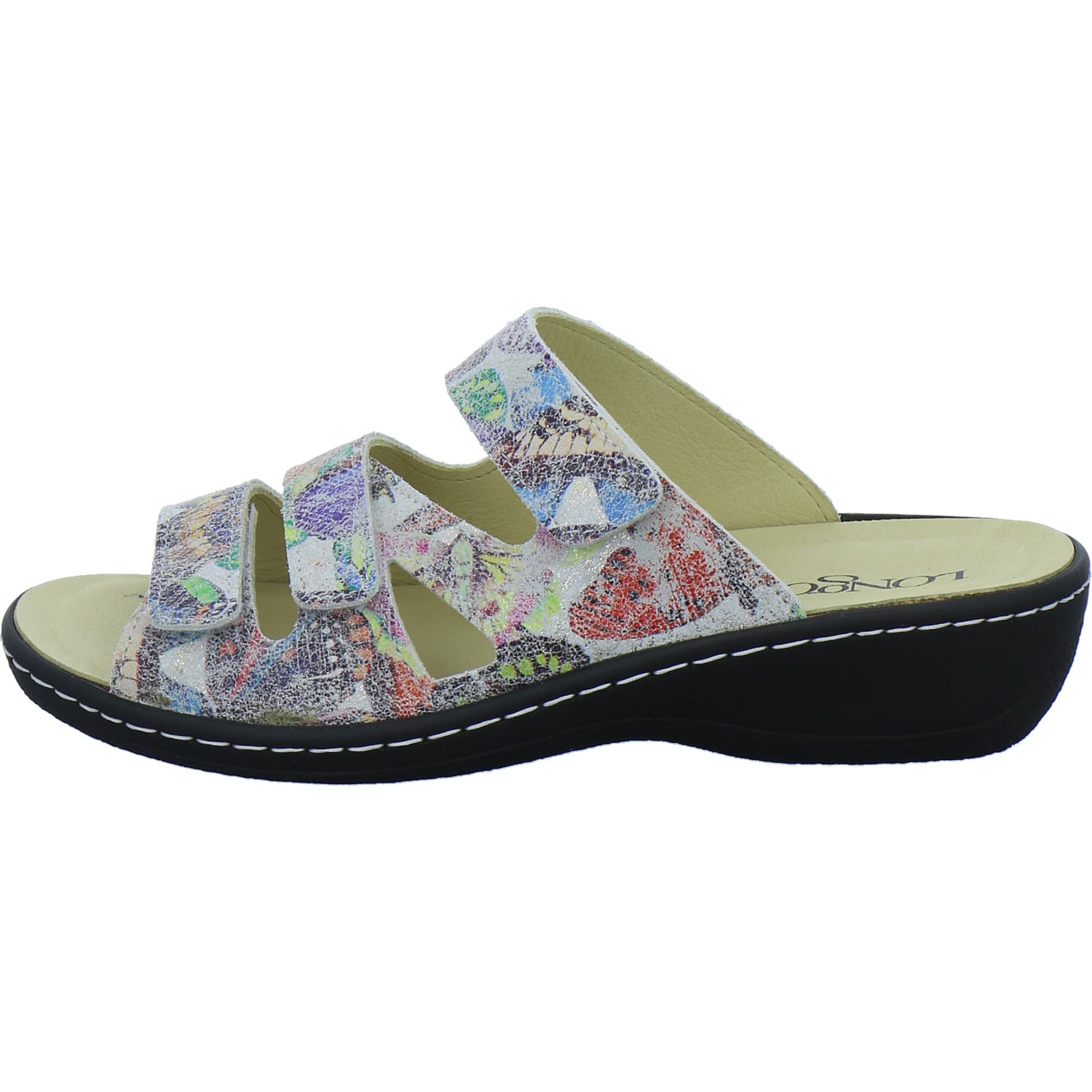 Longo Pantoletten Damen Multi