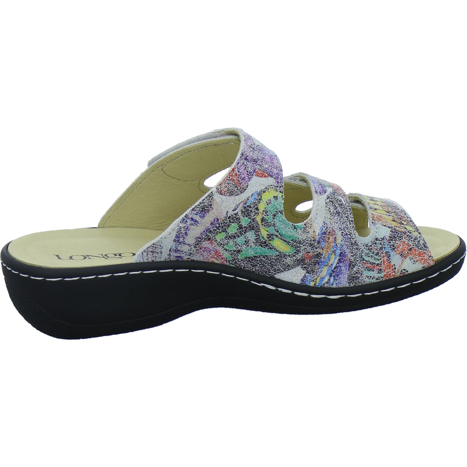 Longo Pantoletten Damen Multi
