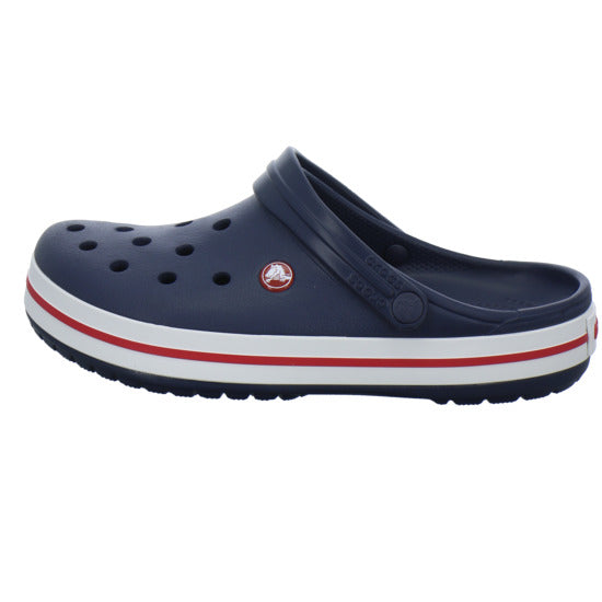 Crocs Crocband navy Pantoletten Dunkelblau - 360° Ansicht
