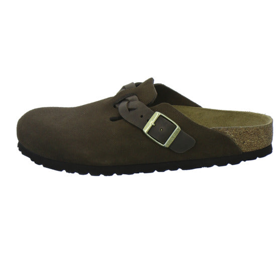 Birkenstock Pantoletten Damen Boston Dunkelbraun