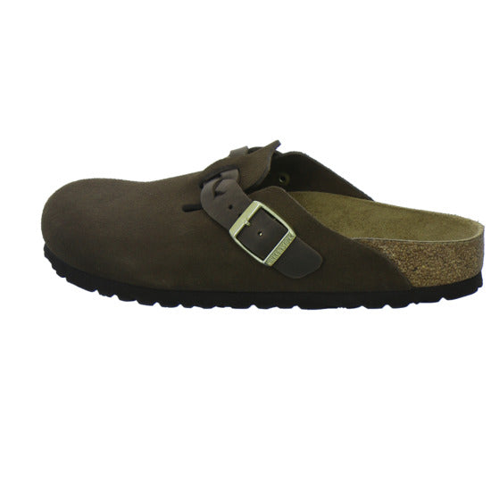 Birkenstock Pantoletten Damen Boston Dunkelbraun