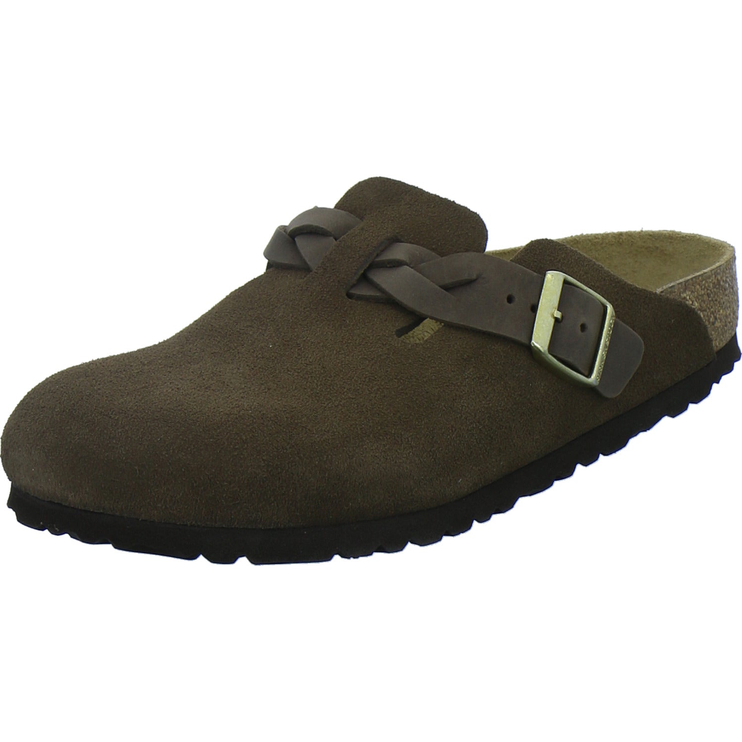 Birkenstock Pantoletten Damen Boston Dunkelbraun