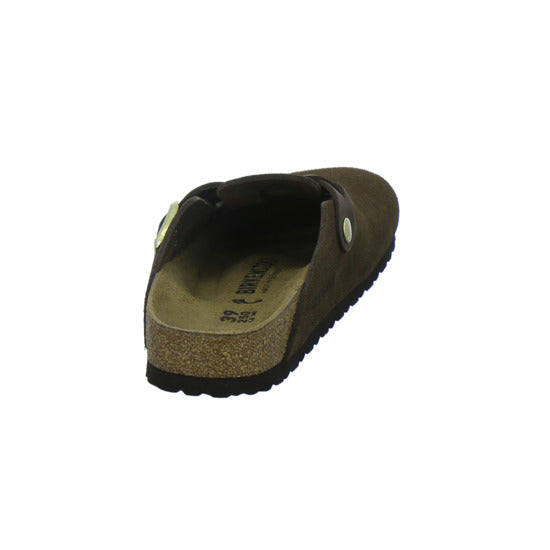 Birkenstock Pantoletten Damen Boston Dunkelbraun