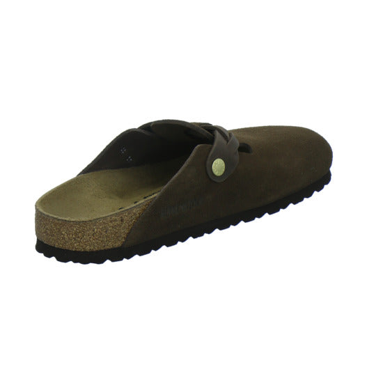 Birkenstock Pantoletten Damen Boston Dunkelbraun