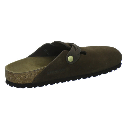 Birkenstock Pantoletten Damen Boston Dunkelbraun