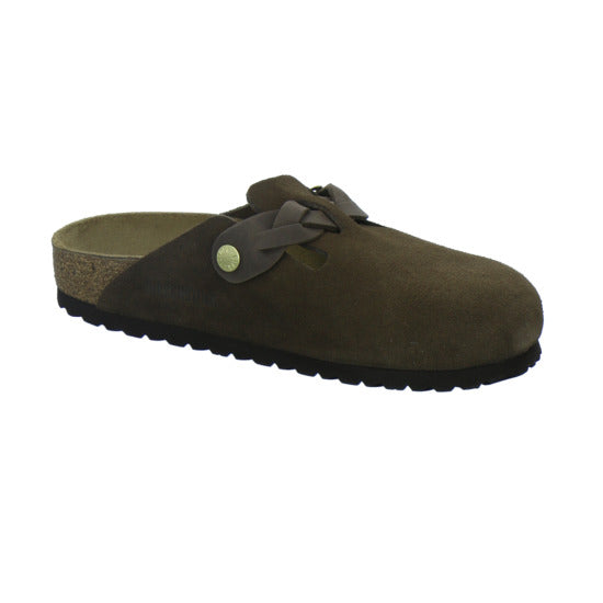 Birkenstock Pantoletten Damen Boston Dunkelbraun