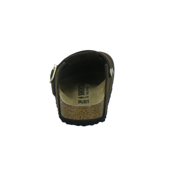 Birkenstock Pantoletten Damen Blair Velour Dunkelbraun