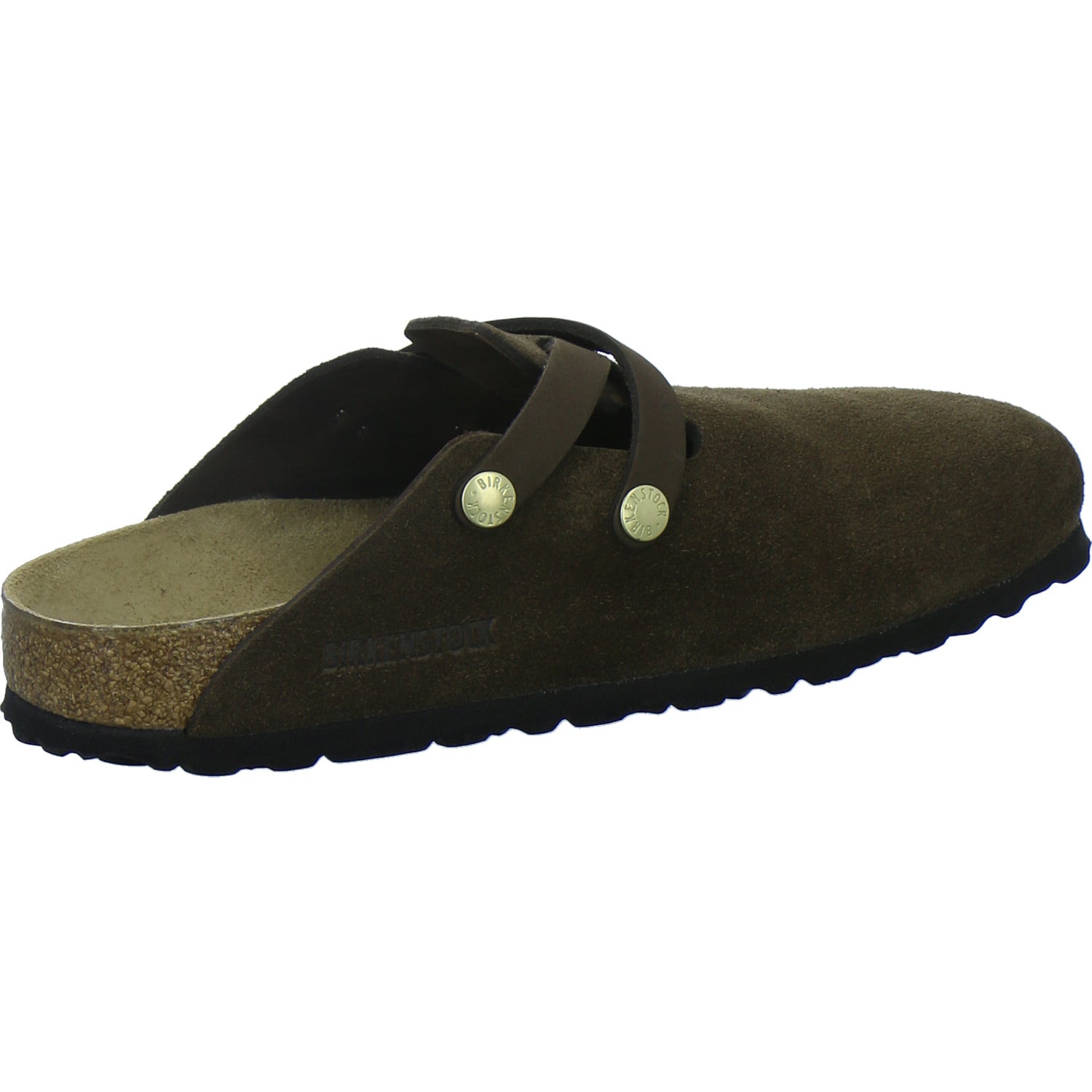 Birkenstock Pantoletten Damen Blair Velour Dunkelbraun