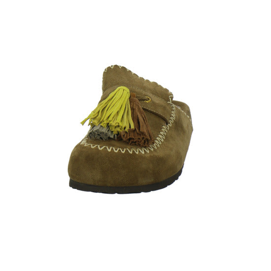 Miss Olivia Pantoletten Damen Mittelbraun