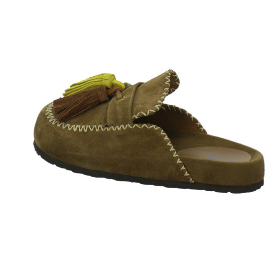 Miss Olivia Pantoletten Damen Mittelbraun