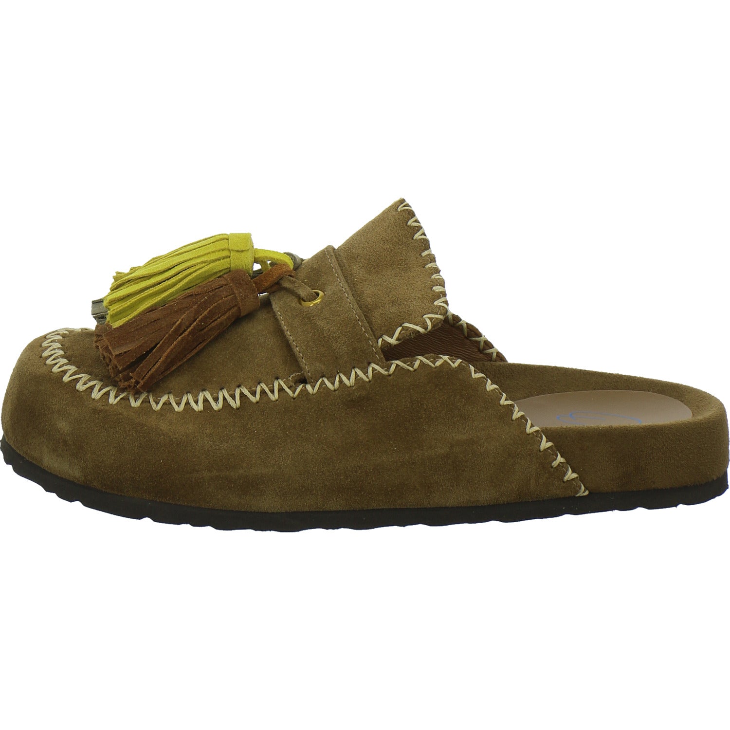 Miss Olivia Pantoletten Damen Mittelbraun