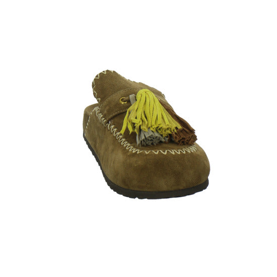 Miss Olivia Pantoletten Damen Mittelbraun