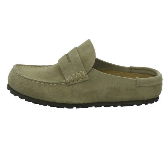 Birkenstock Pantoletten Damen Naples taupe