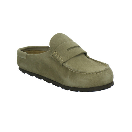Birkenstock Pantoletten Damen Naples taupe
