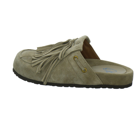 Miss Olivia Pantoletten Damen taupe