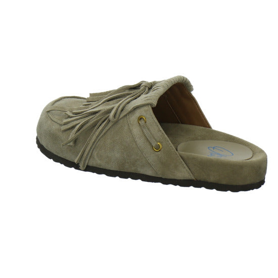 Miss Olivia Pantoletten Damen taupe