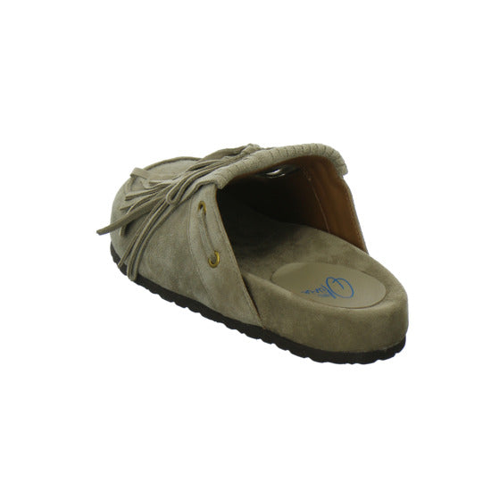 Miss Olivia Pantoletten Damen taupe