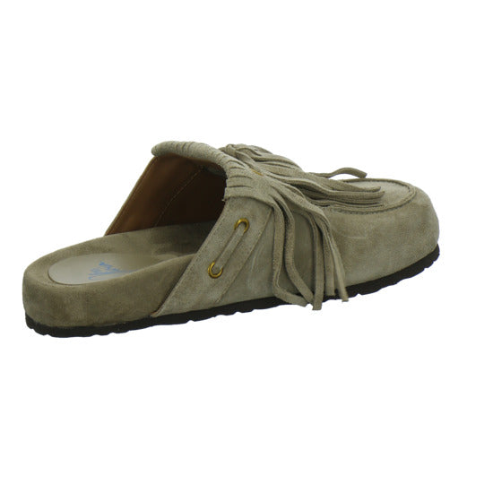 Miss Olivia Pantoletten Damen taupe