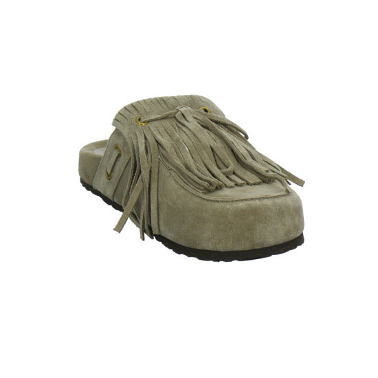 Miss Olivia Pantoletten Damen taupe