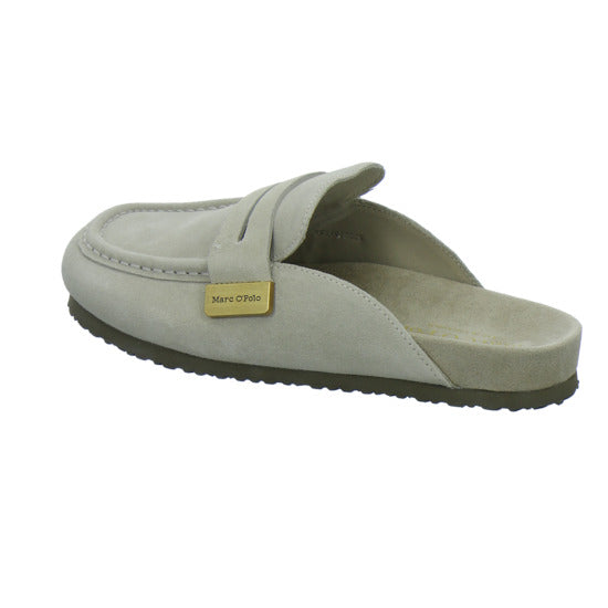 Marc O` Polo Pantoletten Damen Floria taupe