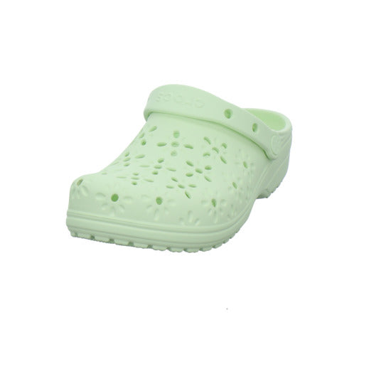 Crocs Classic Clog Pantoletten Hellgrün
