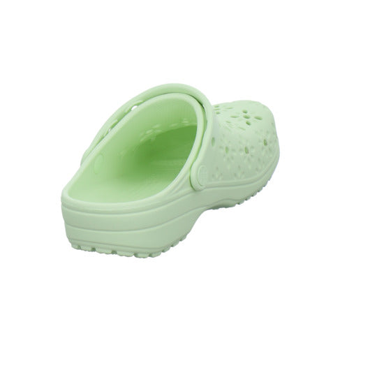 Crocs Classic Clog Pantoletten Hellgrün