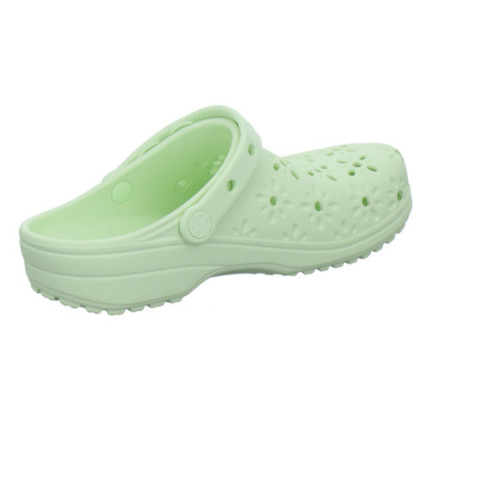 Crocs Classic Clog Pantoletten Hellgrün