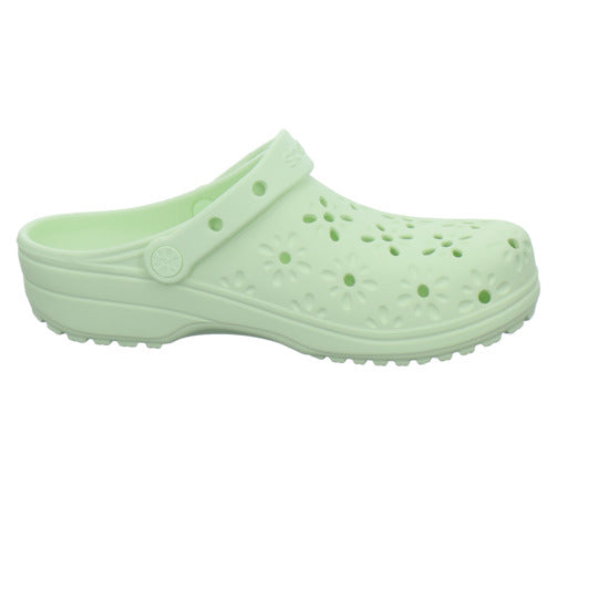 Crocs Classic Clog Pantoletten Hellgrün