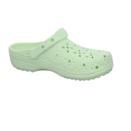 Crocs Classic Clog Pantoletten Hellgrün