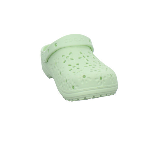 Crocs Classic Clog Pantoletten Hellgrün